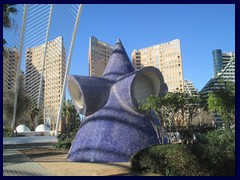 City of Arts and Sciences 029 - there are many sculptures in the science area